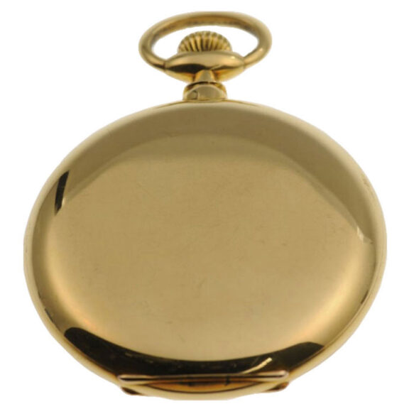 German 18k gold hunting cased quality 1A lever Circa 1924 German 18k gold hunting cased quality 1A lever Circa 1924
