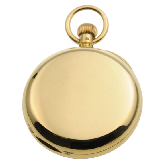 Fine English 18k gold keyless lever with carrousel Circa 1880 Fine English 18k gold keyless lever with carrousel Circa 1880