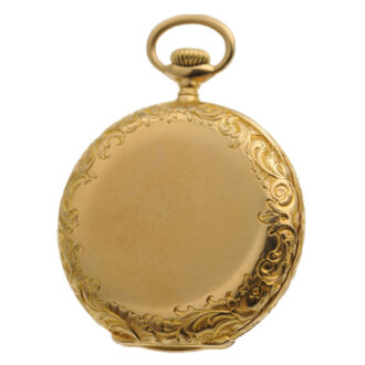 A Swiss miniature hunting case pocket watch Circa 1910