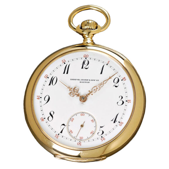 Fine Swiss gold anker chronometer pocket watch Circa 1892