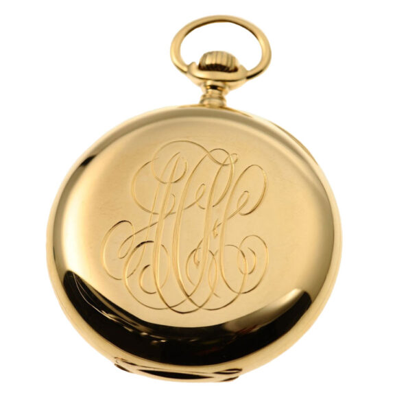 Fine Swiss gold anker chronometer pocket watch Circa 1892 Fine Swiss gold anker chronometer pocket watch Circa 1892