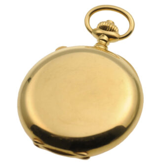 A Swiss half hunter jumping seconds pocket watch Circa 1904 A Swiss half hunter jumping seconds pocket watch Circa 1904