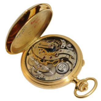 A Swiss half hunter jumping seconds pocket watch Circa 1904 A Swiss half hunter jumping seconds pocket watch Circa 1904