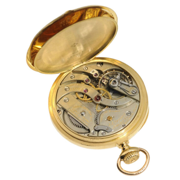 A rare Swiss open face chronometer pocket watch Circa 1912 A rare Swiss open face chronometer pocket watch Circa 1912