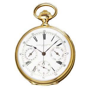 A Swiss gold keyless wind open face pocket watch Circa 1880