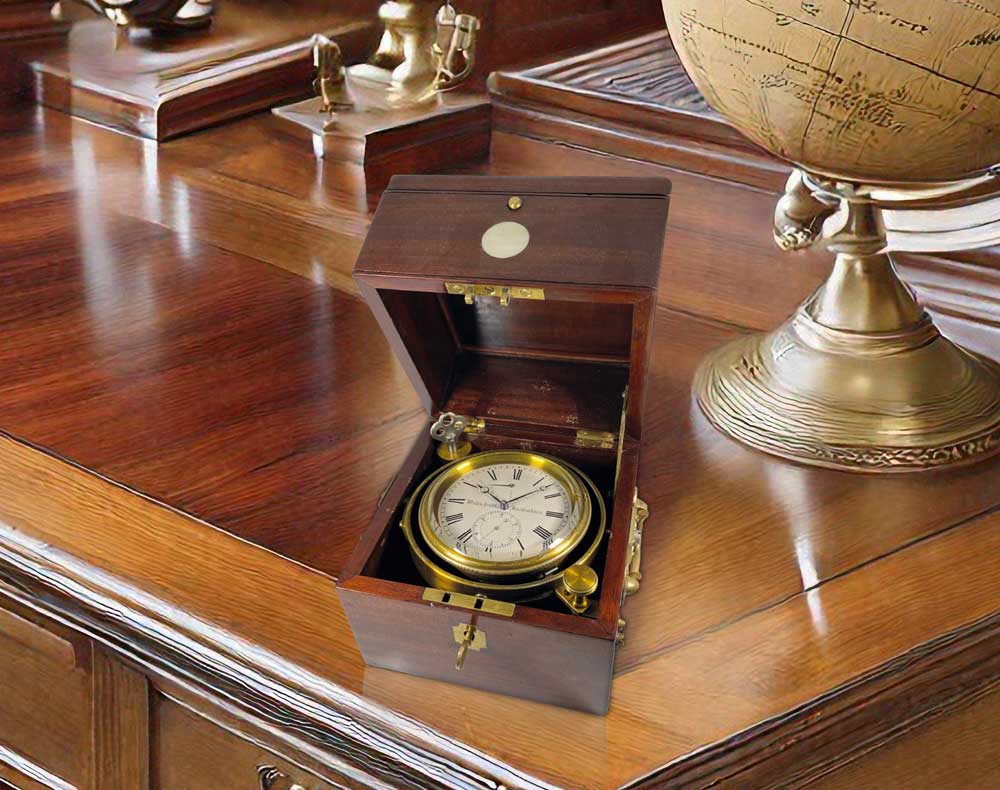 Deck chronometer by Carl Christian Wildschiödtz