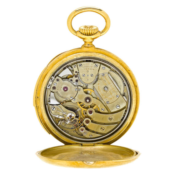 Fine Swiss gold minute repeating pocket watch Circa 1900-1905 Fine Swiss gold minute repeating pocket watch Circa 1900-1905