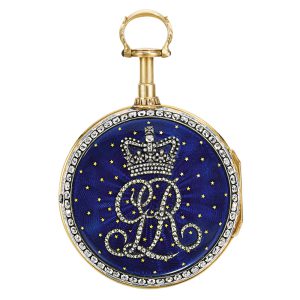 English gold, enamel and diamond-set repeating watch Circa 1768