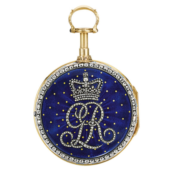 English gold, enamel and diamond-set repeating watch Circa 1768 English gold, enamel and diamond-set repeating watch Circa 1768