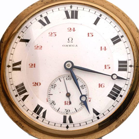 Swiss 18K yellow gold full hunter pocket watch Circa 1910 Swiss 18K yellow gold full hunter pocket watch Circa 1910
