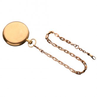 Swiss 18K yellow gold full hunter pocket watch Circa 1910