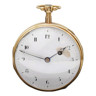 Swiss 18K gold quarter repeating pocket watch Circa 1820