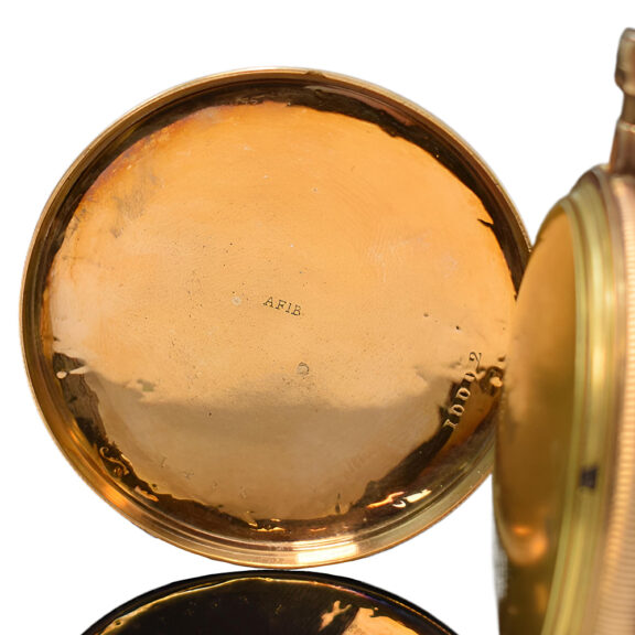 Swiss 18K gold quarter repeating pocket watch Circa 1820 Swiss 18K gold quarter repeating pocket watch Circa 1820