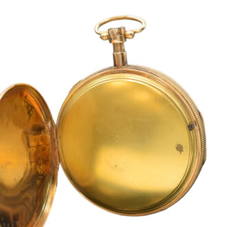 Swiss 18K gold quarter repeating pocket watch Circa 1820