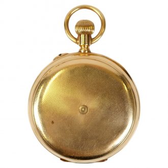 Russian 14K gold full hunter Imperial presentation watch Circa 1890