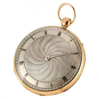 French 18K gold quarter repeating pocket watch Circa 1838