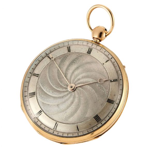 French 18K gold quarter repeating pocket watch Circa 1838
