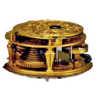 Gilt and shagreen Oignon pocket watch Circa 1710