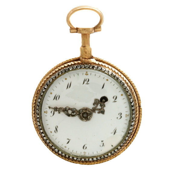 Gold ladies quarter repeater cylinder Circa 1790 Gold ladies quarter repeater cylinder Circa 1790