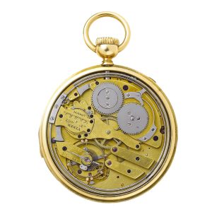 English gold minute repeating lever watch Circa 1860