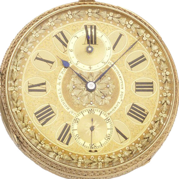 English 18 carat gold eight-day duration lever watch Circa 1874 English 18 carat gold eight-day duration lever watch Circa 1874