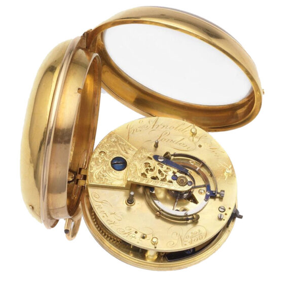 English 22K gold chronometer pocket watch Circa 1794 English 22K gold chronometer pocket watch Circa 1794