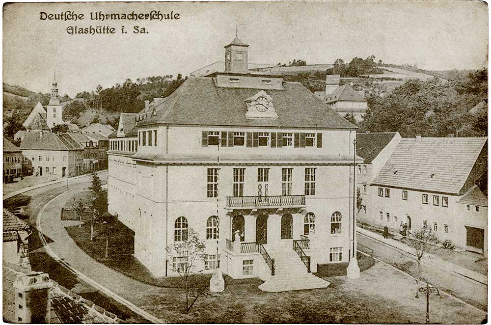The German watchmaking school in Glashütte