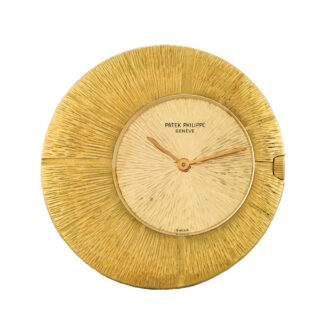 Swiss 18K gold keyless lever Ricochet dress watch Circa 1966