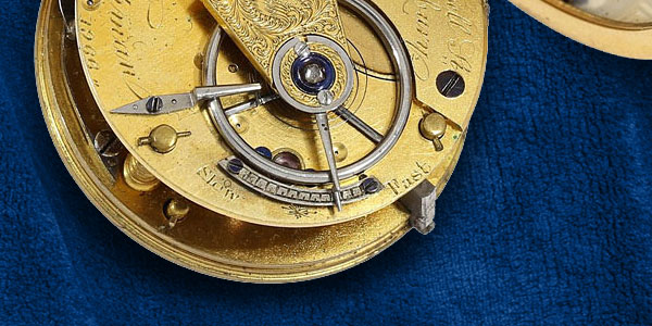 Lever escapement information