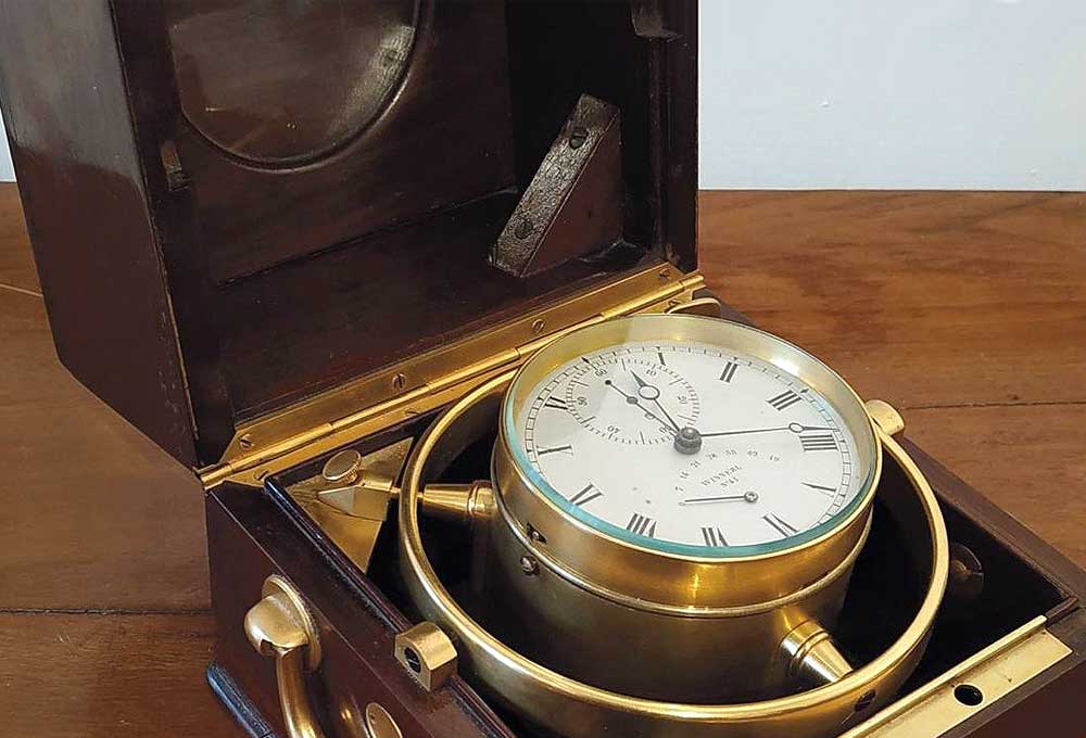 Marine chronometer by Joseph Thaddäus Winnerl