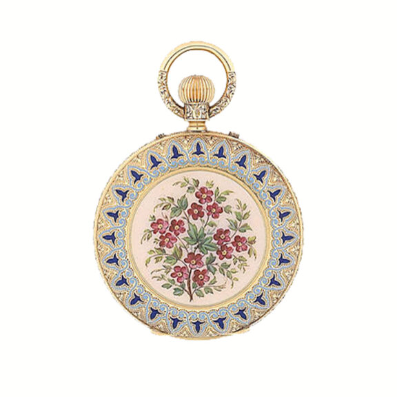 Fine English gold watch made for the Indian market Circa 1893 Fine English gold watch made for the Indian market Circa 1893
