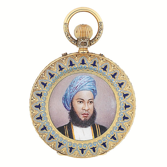 Fine English gold watch made for the Indian market Circa 1893