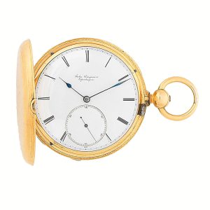 Danish gold watch with chronometer escapement Circa 1850