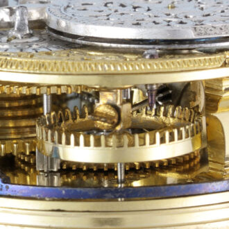English silver verge pocket watch by Markwick Circa 1695