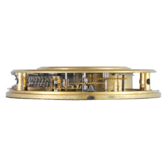 French 18K gold eight day cylinder calendar watch Circa 1790