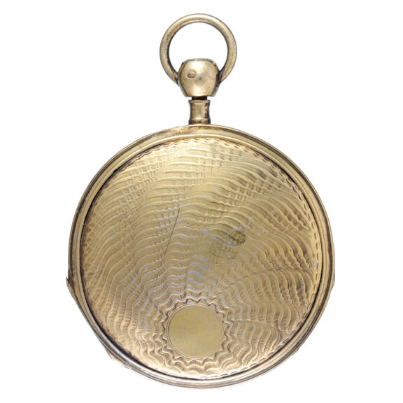 A French quarter repeating virgule in a silver gilt case Circa 1790 A French quarter repeating virgule in a silver gilt case Circa 1790