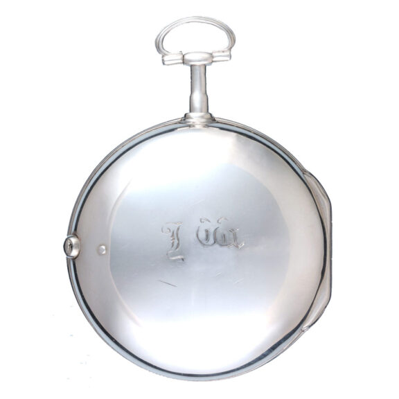 A Scottish cylinder pocket watch in silver pair cases Circa 1792 A Scottish cylinder pocket watch in silver pair cases Circa 1792