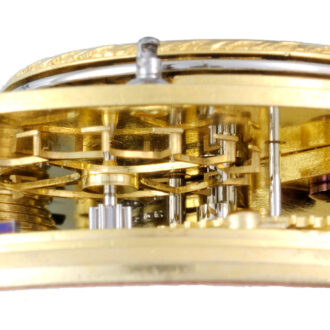 A Scottish cylinder pocket watch in silver pair cases Circa 1792 A Scottish cylinder pocket watch in silver pair cases Circa 1792