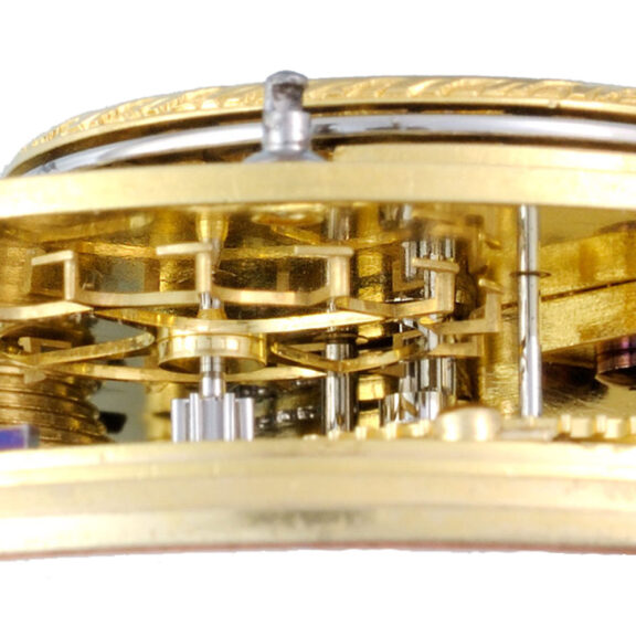 A Scottish cylinder pocket watch in silver pair cases Circa 1792 A Scottish cylinder pocket watch in silver pair cases Circa 1792