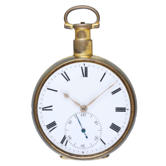 A English duplex by Frodsham in a gilt metal case Circa 1800