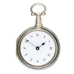 An English verge with unusual named and dated dial Circa 1803