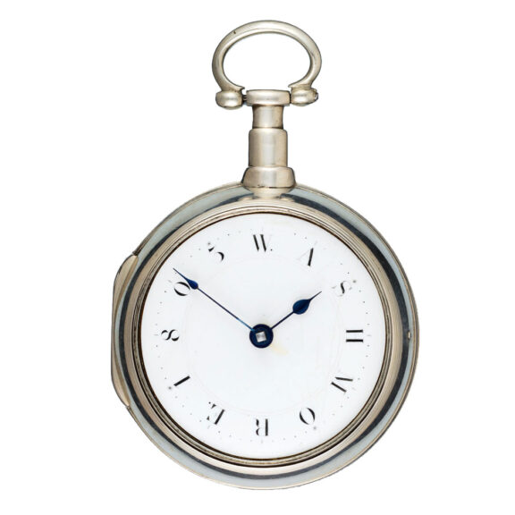 An English verge with unusual named and dated dial Circa 1803 An English verge with unusual named and dated dial Circa 1803