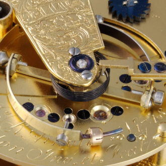 Gold English chronometer converted to lever by Arnold Circa 1807