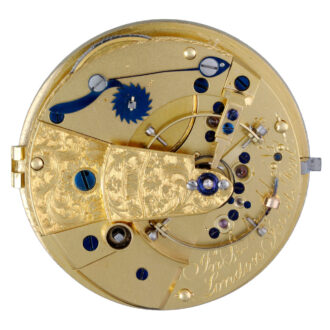 Gold English chronometer converted to lever by Arnold Circa 1807