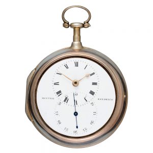 English doctors dial verge signed for the original owner Circa 1809