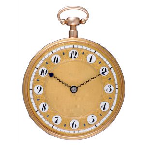 An Swiss quarter repeating musical pocket watch Circa 1810