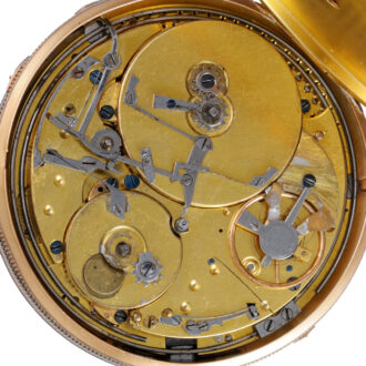 An Swiss quarter repeating musical pocket watch Circa 1810 An Swiss quarter repeating musical pocket watch Circa 1810