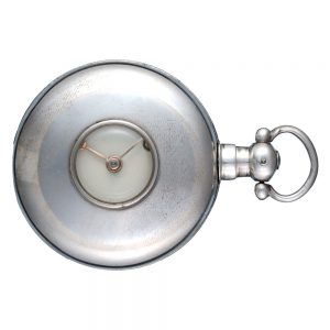 An English rack lever in a silver half hunter case Circa 1813
