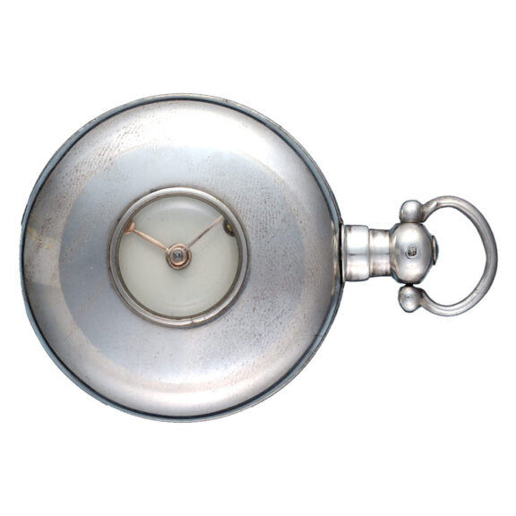 An English rack lever in a silver half hunter case Circa 1813