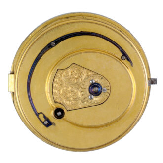 An English cylinder pocket watch in a silver case Circa 1818 An English cylinder pocket watch in a silver case Circa 1818